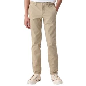 GAP Kids Brown‎ Khaki Straight-Leg Stretch Pants
